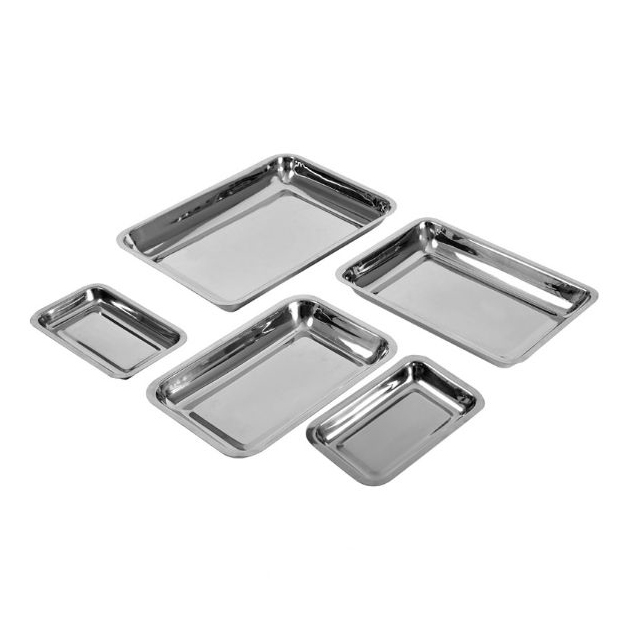 Plateaux en inox